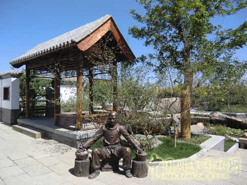 第九屆園博會(huì) 石家莊園 杏林文化苑