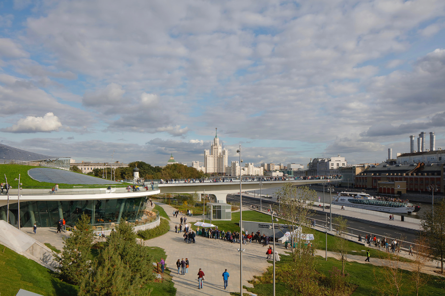 莫斯科扎里亞季耶公園景觀設(shè)計(jì)