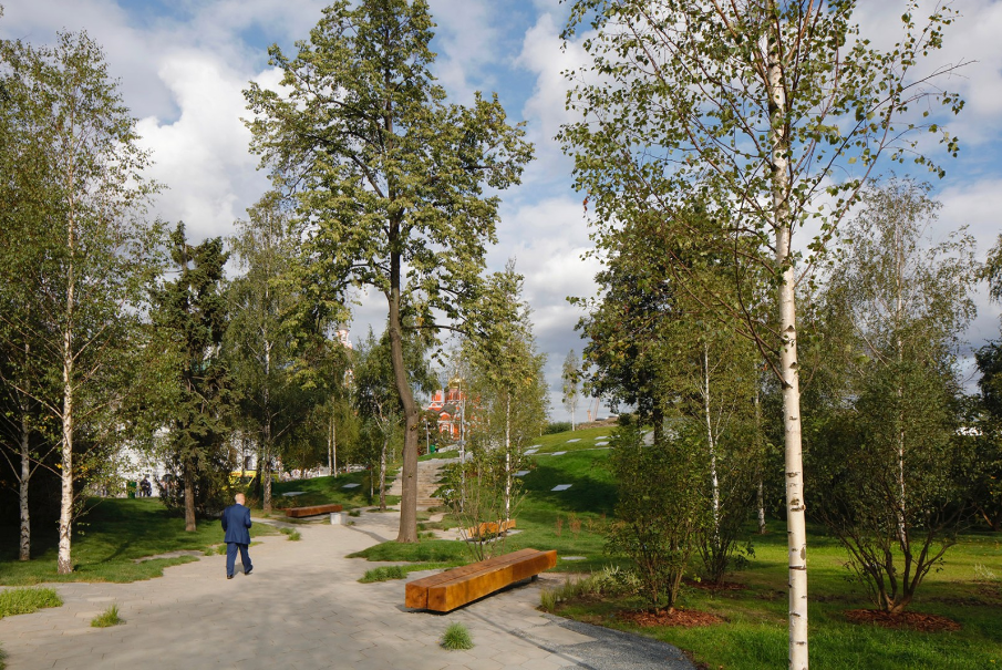 莫斯科扎里亞季耶公園景觀設(shè)計(jì)