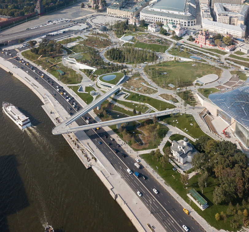 莫斯科扎里亞季耶公園景觀設(shè)計(jì)