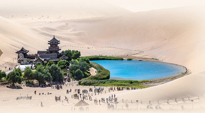 甘肅敦煌：探索文旅新業(yè)態(tài) 來鳴沙山聽星空演唱會