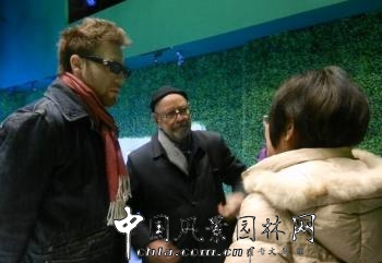 26日皮特?沃克到第九屆園博會現(xiàn)場進(jìn)行勘查